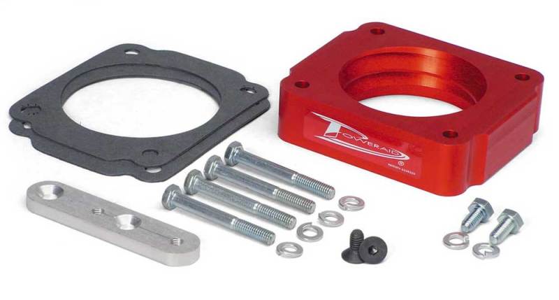 Load image into Gallery viewer, Airaid 98-04 Ford Mustang GT 4.6L SOHC PowerAid TB Spacer
