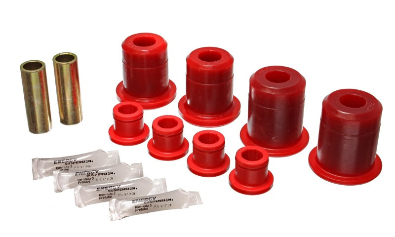 Load image into Gallery viewer, Energy Suspension 99-04 Ford Mustang Cobra Red Rear End Control Arm Bushings
