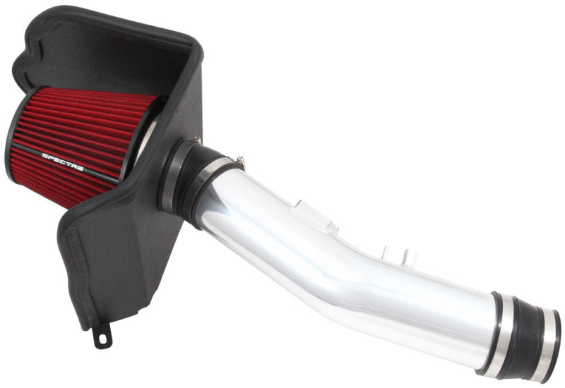 Load image into Gallery viewer, Spectre 10-18 Toyota FJ 10-15 4Runner V6-4.0L F/I Air Intake Kit - Polished w/Red Filter
