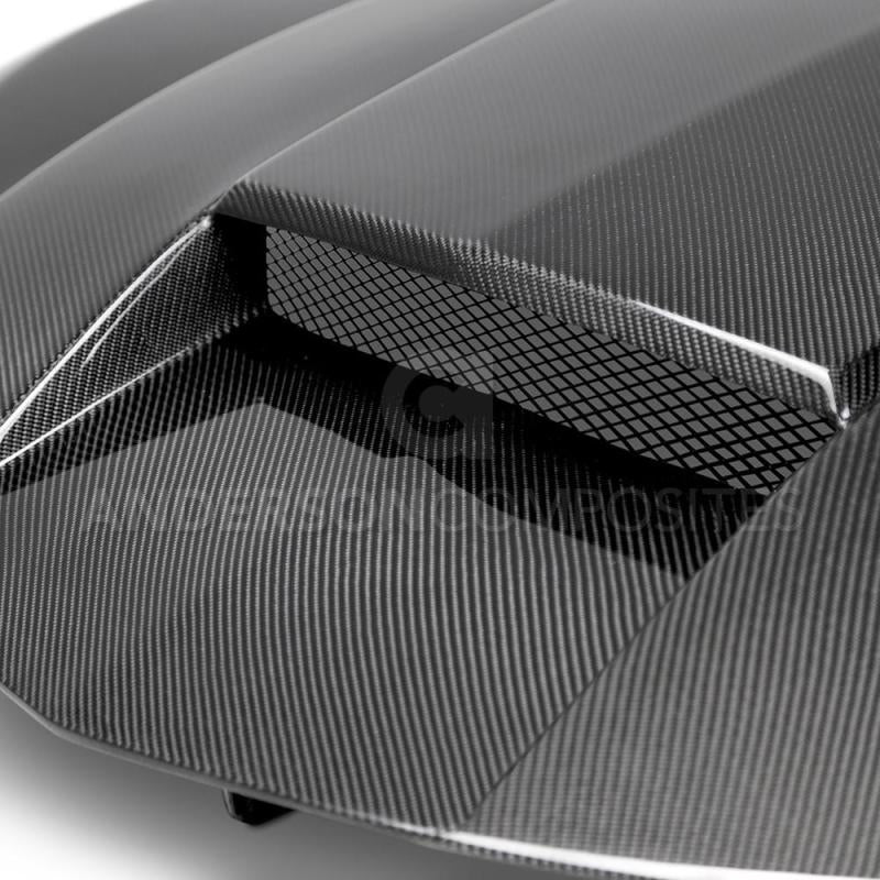 Load image into Gallery viewer, Anderson Composites 2016+ Chevy Camaro Carbon Fiber Double Sided Hood
