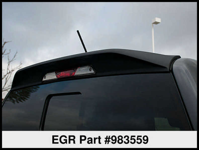 Load image into Gallery viewer, EGR 19-20 Ford Ranger Super Crew Rear Cab Truck Spoiler - Matte Black
