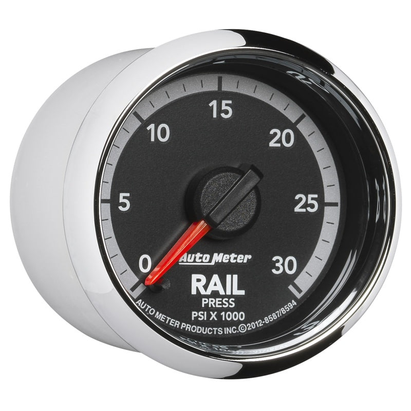 Load image into Gallery viewer, Autometer Factory Match Dodge 6.7L 4th Gen Fuel Rail Pressure Gauge 2-1/16in FSE
