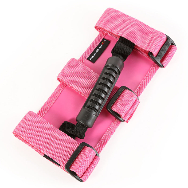 Load image into Gallery viewer, Rugged Ridge Ultimate Grab Handles Pink 55-20 CJ/Jeep Wrangler /JT
