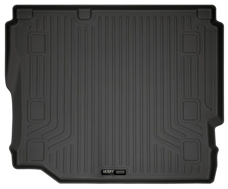 Load image into Gallery viewer, Husky Liners 19-24 Jeep Wrangler JLU WeatherBeater Black Rear Cargo Liner
