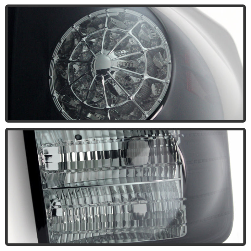 Load image into Gallery viewer, Spyder Toyota Tundra 07-13 LED Tail lights Black Smoke ALT-YD-TTU07-LED-BSM
