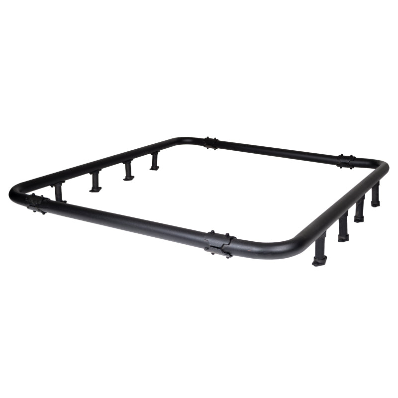 Load image into Gallery viewer, Go Rhino SRM500 Quad Rail Kit (For 55in. Long Rack) - Tex. Blk (Rails ONLY - Req. Platform)
