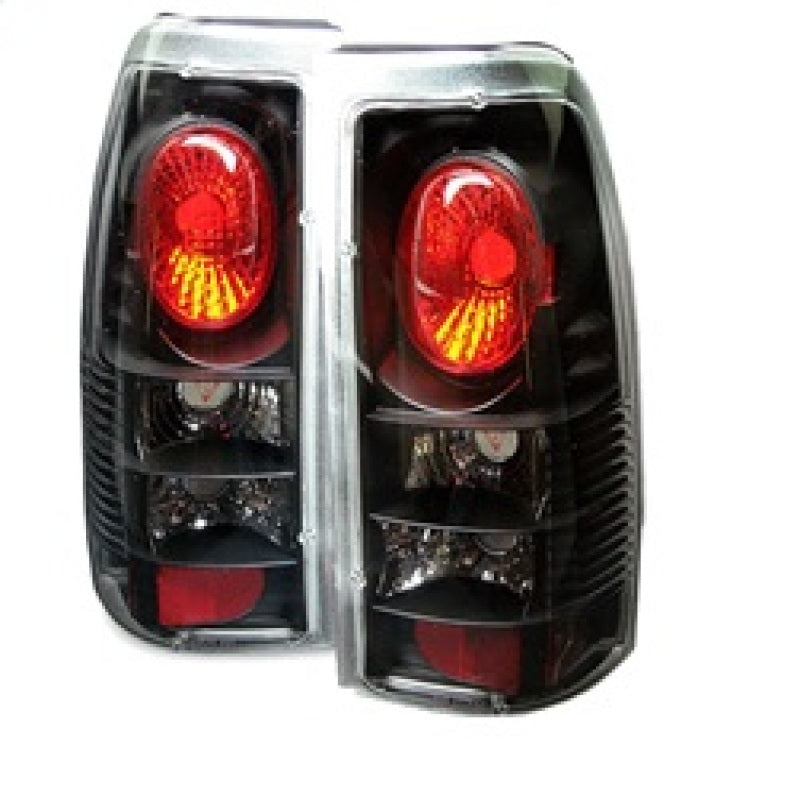 Load image into Gallery viewer, Spyder Chevy Silverado 1500/2500 99-02 (Not Stepside) Euro Style Tail Lights Blk ALT-YD-CS99-BK
