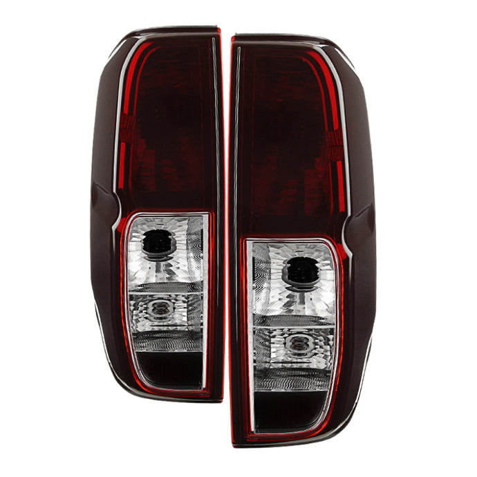 xTune Nissan Frontier 05-13 OEM Style Tail Lights Red Smoked ALT-JH-NF05-OE-RSM