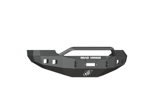 Road Armor 05-07 Ford F-250 Stealth Front Winch Bumper w/Pre-Runner Guard - Tex Blk