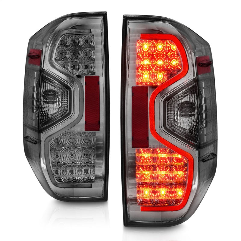 Load image into Gallery viewer, ANZO 2014-2015 Toyota Tundra LED Taillights Smoke
