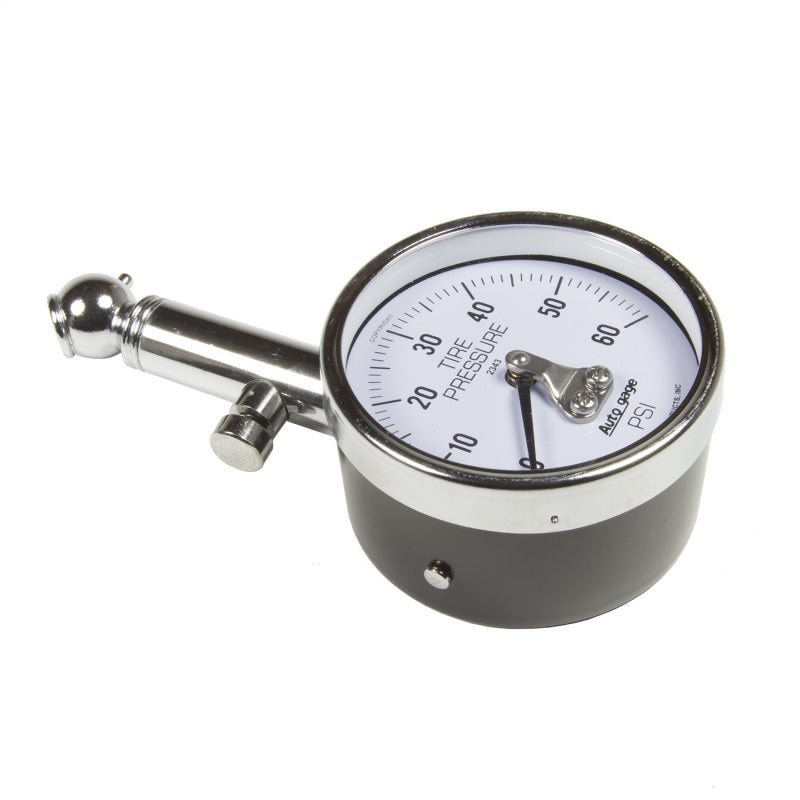 Load image into Gallery viewer, Autometer 60 PSi Peak/Hold Mechanical Tire Pressure Gauge
