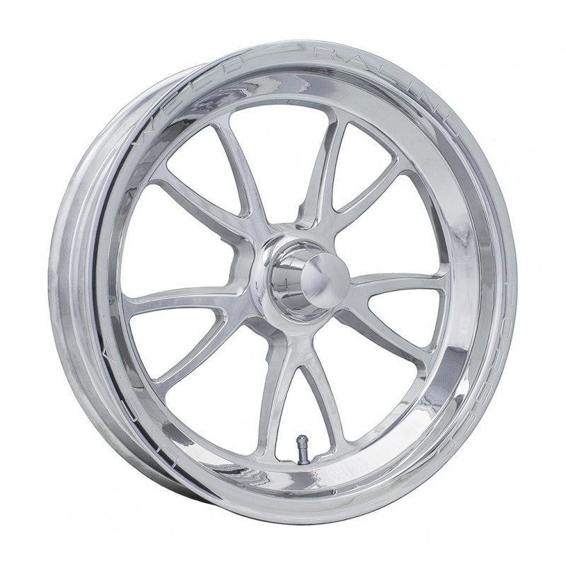 Load image into Gallery viewer, Weld Full Throttle 1-Piece 15x3.5 / Anglia Spindle MT / 1.75in. BS Polished Wheel - Non-Beadlock
