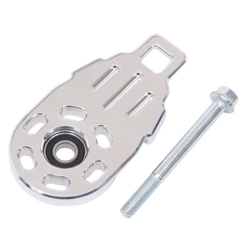 Load image into Gallery viewer, Edelbrock Tensioner Cover Dual Quad Ls/SBC Supercharger Polished
