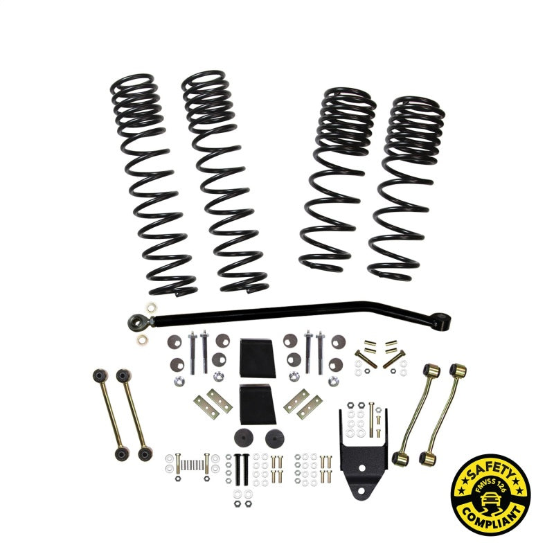Load image into Gallery viewer, Skyjacker Suspension 4 in. Component Box w/ Dual Rate Long Travel Coil Springs - 18-22 Jeep Wrangler
