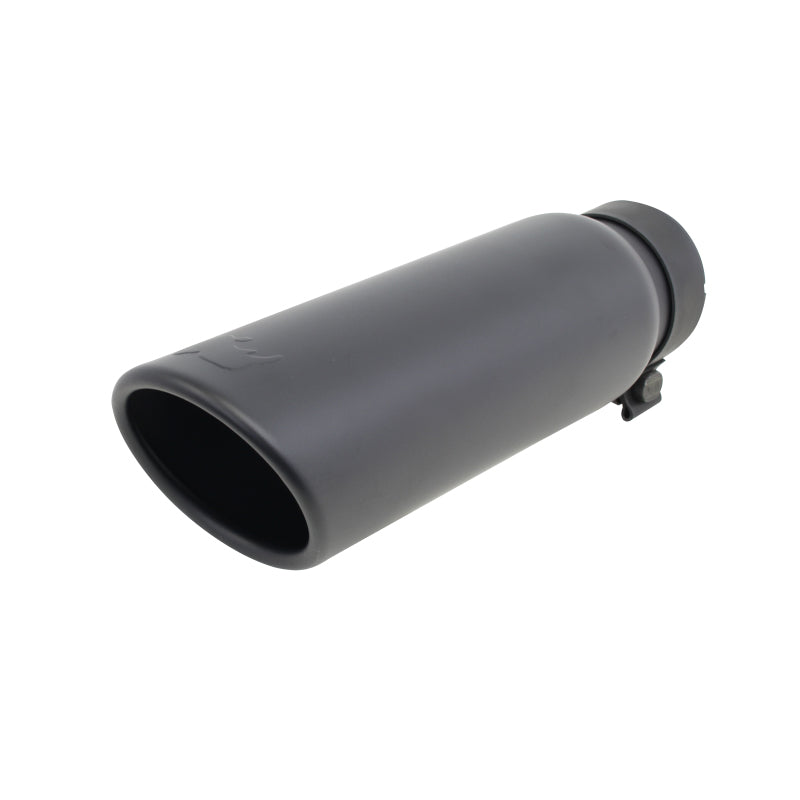 Load image into Gallery viewer, Go Rhino Exhaust Tip - Black - ID 3in x L 14in x OD 4in
