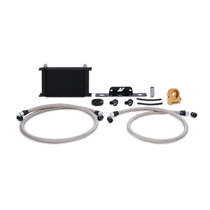 Load image into Gallery viewer, Mishimoto 10-15 Chevrolet Camaro SS Thermostatic Oil Cooler Kit - Black

