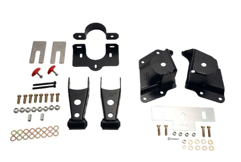 Load image into Gallery viewer, Belltech SHACKLE AND HANGER KIT 99-06 GM/GMC 1500 EXT CAB 4inch
