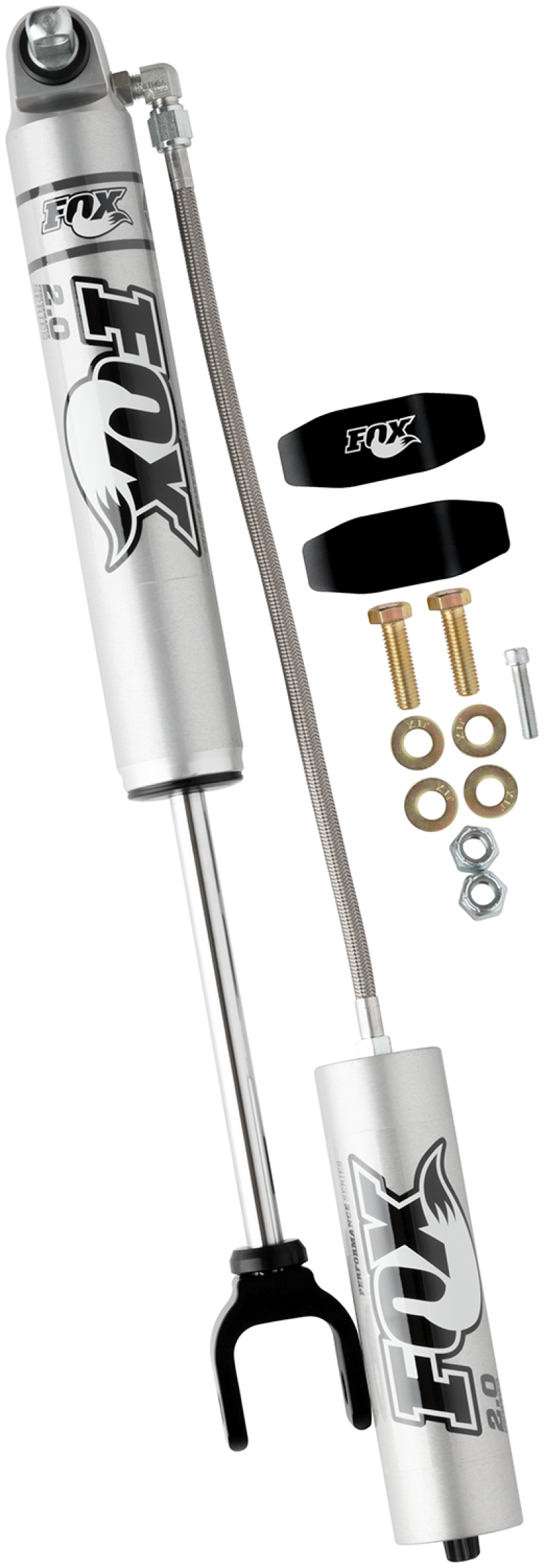 Load image into Gallery viewer, Fox 11+ Chevy HD 2.0 Performance Series 7.9in. Smooth Body Remote Res. Front Shock / 4-6in. Lift
