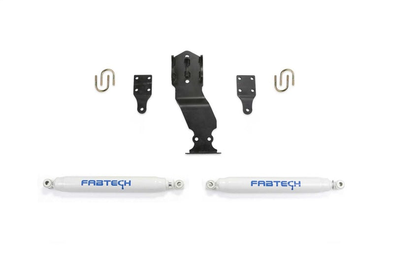 Load image into Gallery viewer, Fabtech 17-20 Ford Superduty 4WD Performance Dual Steering Stabilizer Kit
