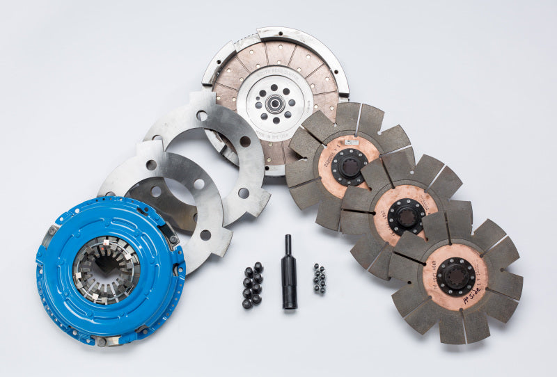 Load image into Gallery viewer, South Bend Clutch 01-Sept 05 GM 6.6L LLY ZF-6 SFI Comp Triple Disc Feramic Clutch Kit
