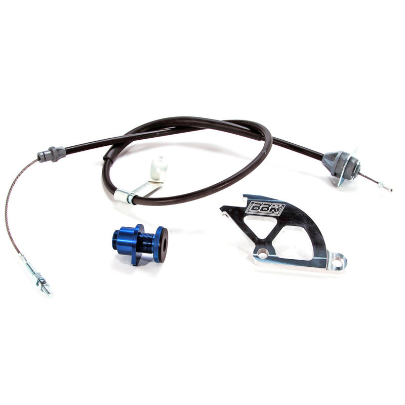 Load image into Gallery viewer, BBK 79-95 Mustang Adjustable Clutch Quadrant Cable And Firewall Adjuster Kit
