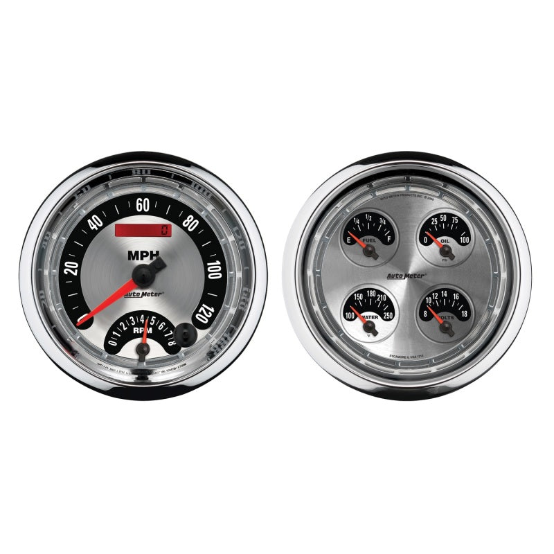 Load image into Gallery viewer, Autometer 5inch Kit Box - Tach Speedo Combo / Oil Pressure / Water Temp / Volt / Fuel Leve
