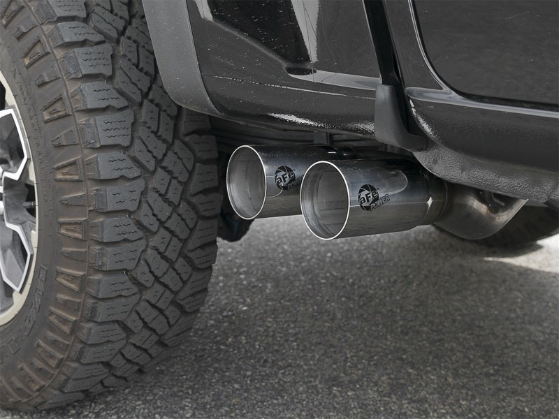 Load image into Gallery viewer, aFe MACH Force-XP 3in 409 SS Cat-Back Exhaust w/ Polished Tip 17-19 GM Colorado/Canyon V6-3.6L
