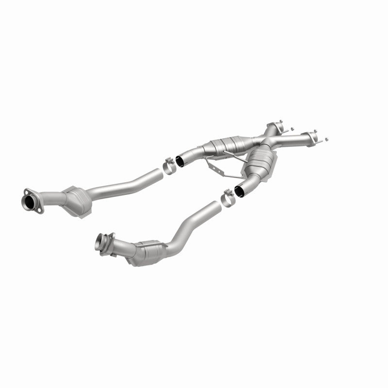 Load image into Gallery viewer, MagnaFlow Conv DF Mustang X-Pipe 94-95 Street
