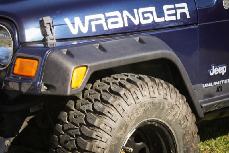 Load image into Gallery viewer, Rugged Ridge 4-Piece Fender Flare Kit 4.75-In 97-06 Jeep Wrangler
