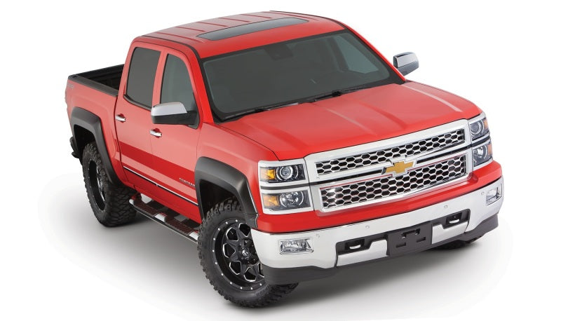 Load image into Gallery viewer, Bushwacker 14-16 Chevy Silverado 1500 Extend-A-Fender Style Flares 4pc - Black
