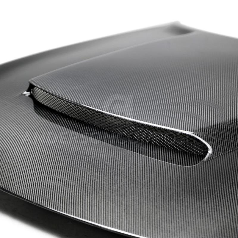 Load image into Gallery viewer, Anderson Composites 15-18 Dodge Charger Type DM (Demon Style) Carbon Fiber Hood

