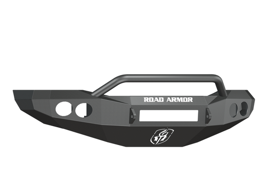 Road Armor 06-09 Dodge 2500 Stealth Front Bumper w/Pre-Runner Guard - Tex Blk