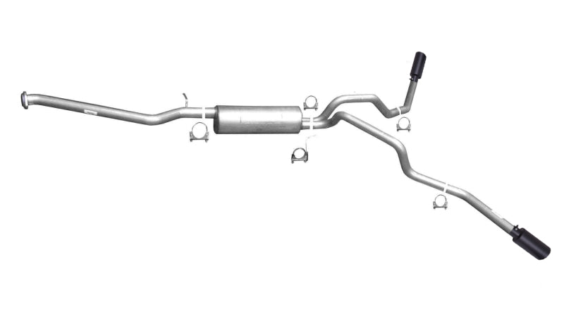 Load image into Gallery viewer, Gibson 99-03 GMC Sierra 1500 SL 5.3L 2.5in Cat-Back Dual Extreme Exhaust - Black Elite

