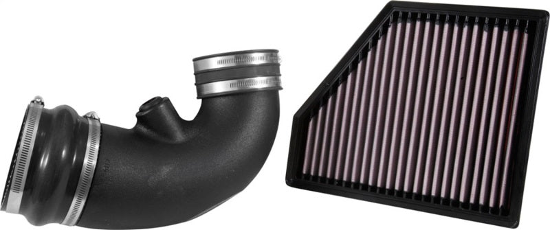 Load image into Gallery viewer, Airaid 16-17 Chevrolet Camaro SS V8-6.2L F/I Jr Intake Kit w/ Dry Filter
