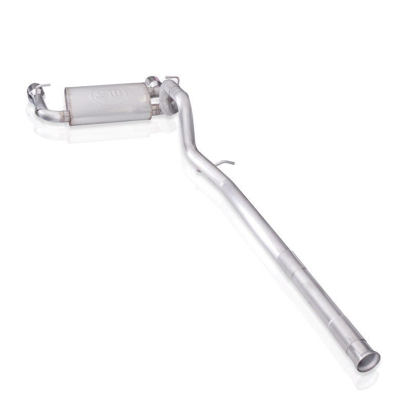 Load image into Gallery viewer, Stainless Works 2018+ Jeep Wrangler JL 304SS Factory Connect 2.5in Cat Back Exhaust System

