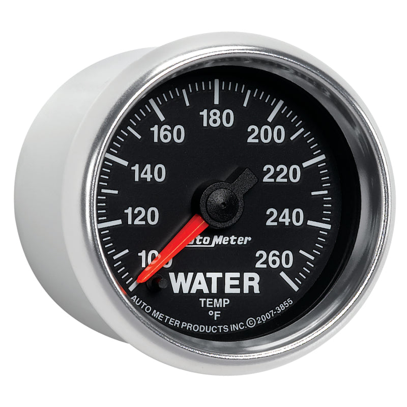 Load image into Gallery viewer, Autometer GS 100-260 degree Electronic Water Temperature Gauge

