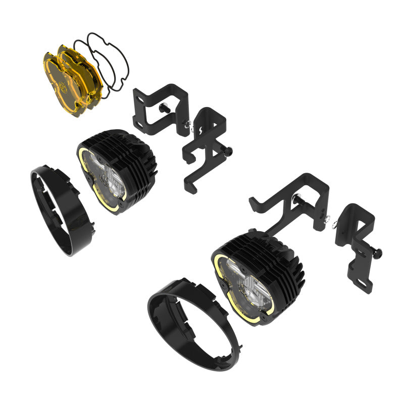 Load image into Gallery viewer, KC HiLiTES FLEX ERA 3 Dual Mode SAE Fog Lights - 2-Light Master Kit for Toyota Tacoma/4Runner/Tundra
