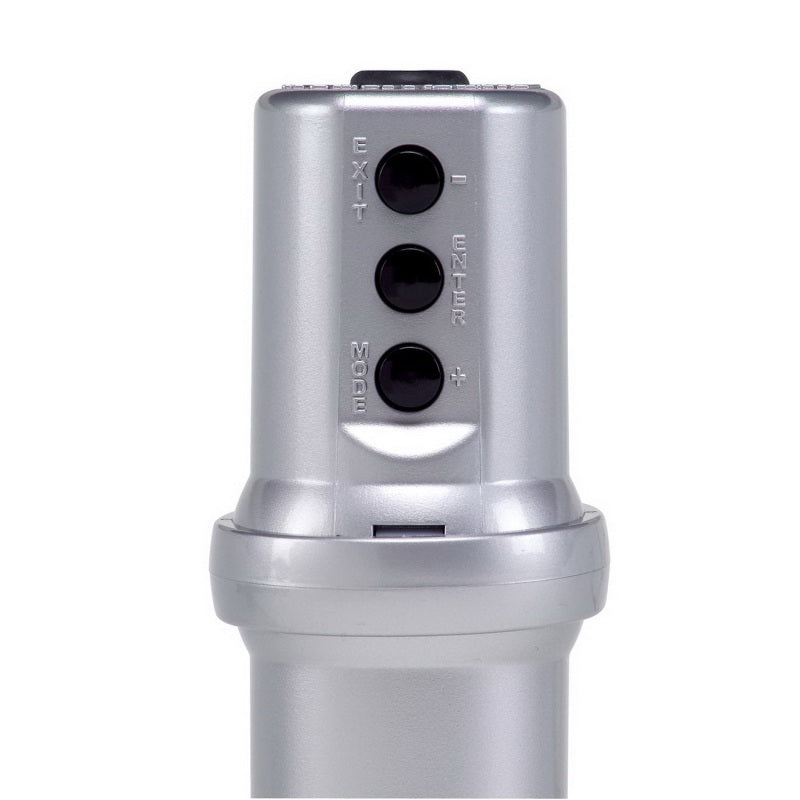 Load image into Gallery viewer, Autometer Shift Light Level 2 DPSS Digital w/ Multi-Color LED Silver Pedestal Mount
