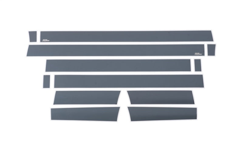 Load image into Gallery viewer, Putco 15-20 Ford F-150 Super Crew 6.5ft (4.25in Tall - 12pcs) Black Platinum Rocker Panels

