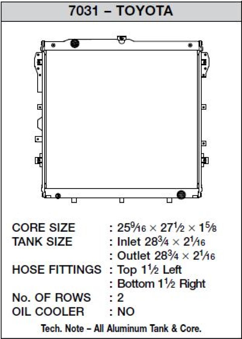 Load image into Gallery viewer, CSF 07-19 Toyota Tundra 5.7L Radiator
