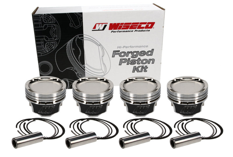 Load image into Gallery viewer, Wiseco 1400 HD Mitsu EVO 8/9 4G63 Turbo 100mm Stroker -21cc 86.5 Bore 9.1 CR Piston Kit
