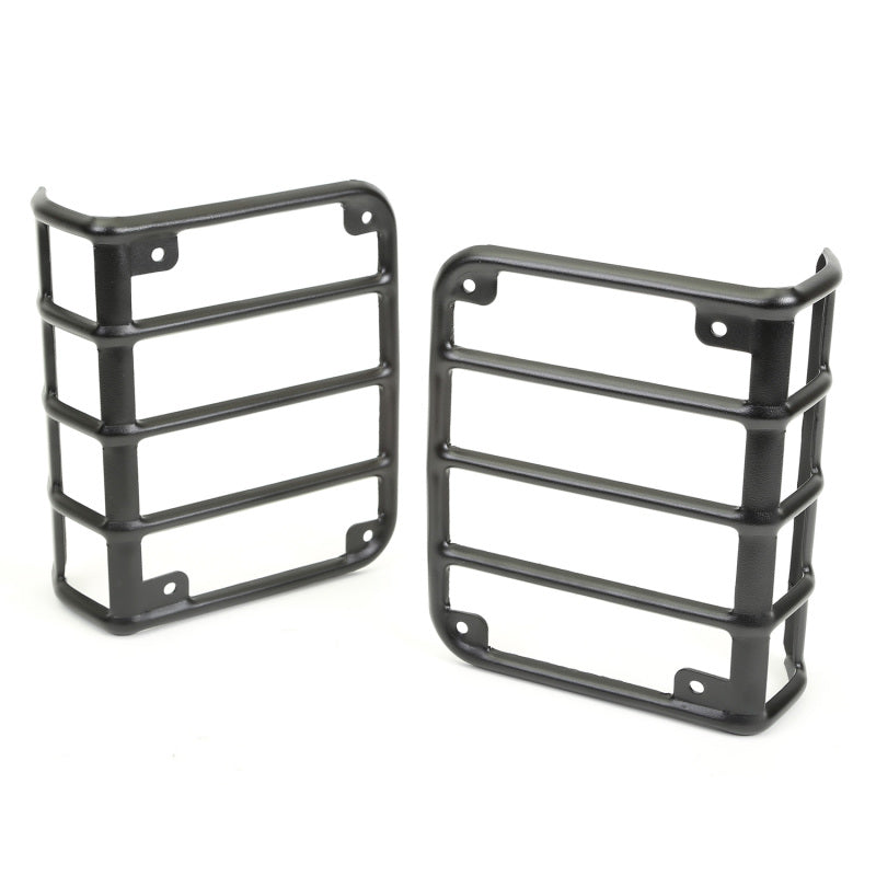 Load image into Gallery viewer, Rugged Ridge 07-18 Jeep Wrangler Textured Black Tail Light Euro Guards
