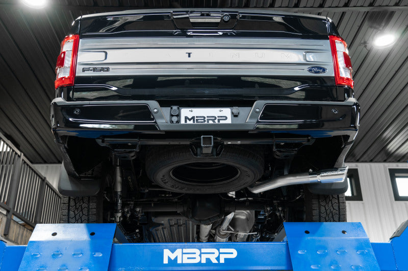 Load image into Gallery viewer, MBRP 2021+ Ford F-150 Powerboost Hybrid 3in Single Side Exit - T304
