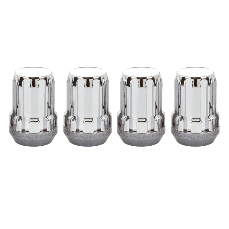 Load image into Gallery viewer, McGard SplineDrive Lug Nut (Cone Seat) M12X1.25 / 1.24in. Length (4-Pack) - Chrome (Req. Tool)
