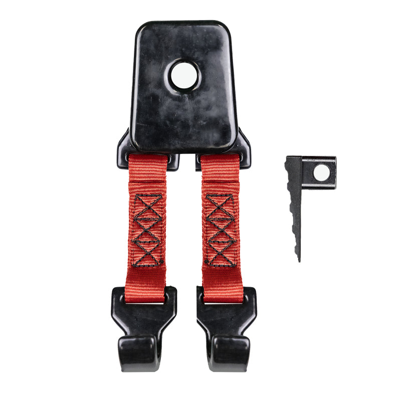 Load image into Gallery viewer, Go Rhino Xventure Gear El Gato Tire Strap Hook Accessory - Blk
