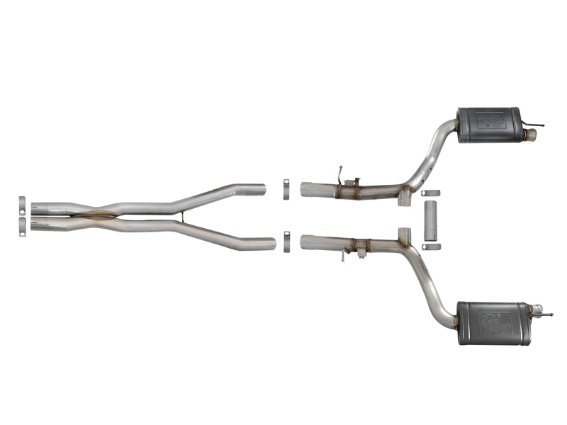 Load image into Gallery viewer, aFe POWER MACH Force-Xp 15-17 Dodge Challenger Hellcat V8-6.2L 304 SS Cat-Back Exhaust System
