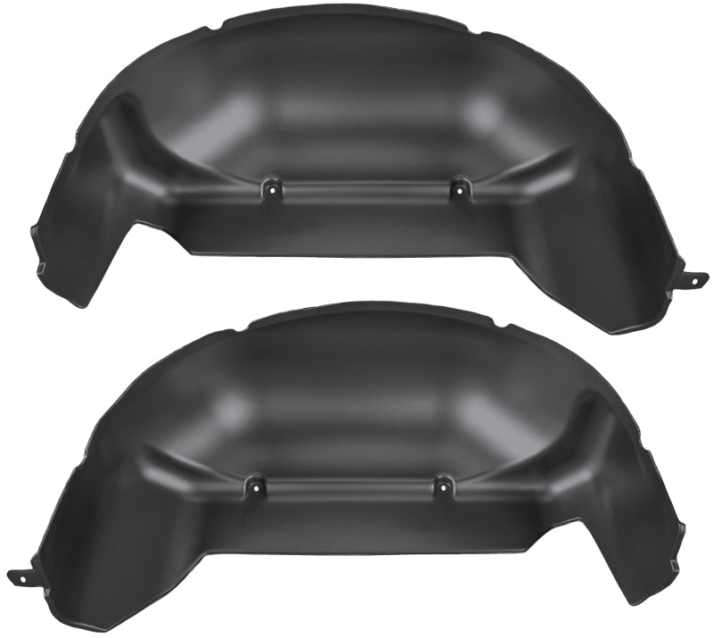 Load image into Gallery viewer, Husky Liners 11-14 Ford F-250/F-350 Super Duty Black Rear Wheel Well Guards
