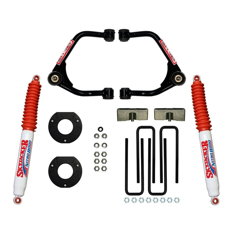Load image into Gallery viewer, Skyjacker Suspension 3.5in Lift Kit Rear Nitro 8000 Shocks 19-21 GMC Sierra 1500(Crew Cab Short Bed)
