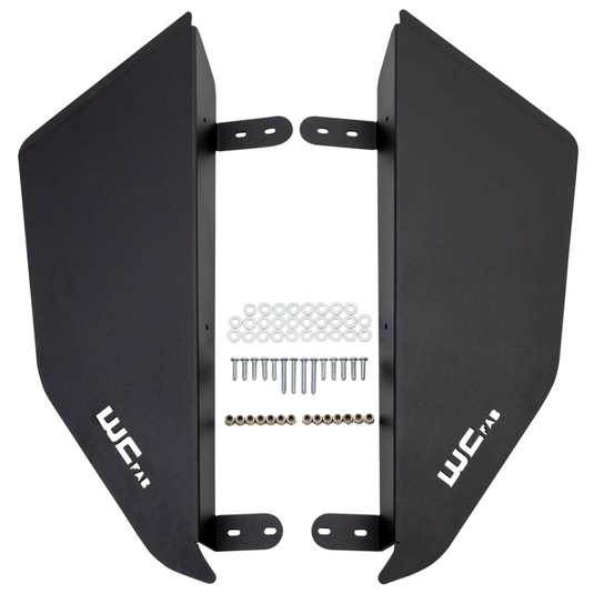 Wehrli 2019+ Honda Talon 1000X/R Front Lower Door Kit - Talon Red