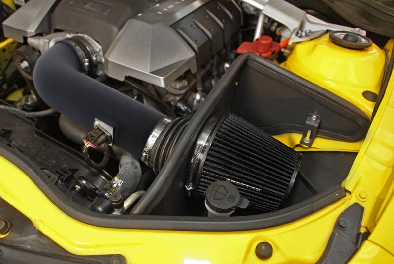 Load image into Gallery viewer, Spectre 10-15 Chevy Camaro V8-6.2L F/I Air Intake Kit - Black w/ Black Filter
